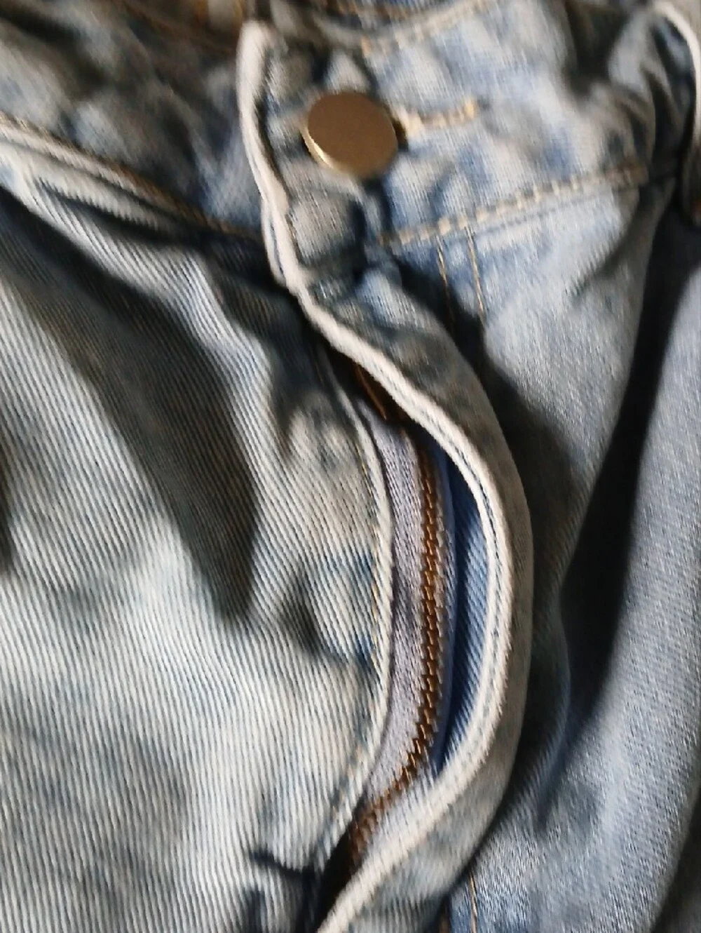 💥 SHEIN Light Blue 2XL Super Distressed Denim Jean Shorts - Picture 7 of 10